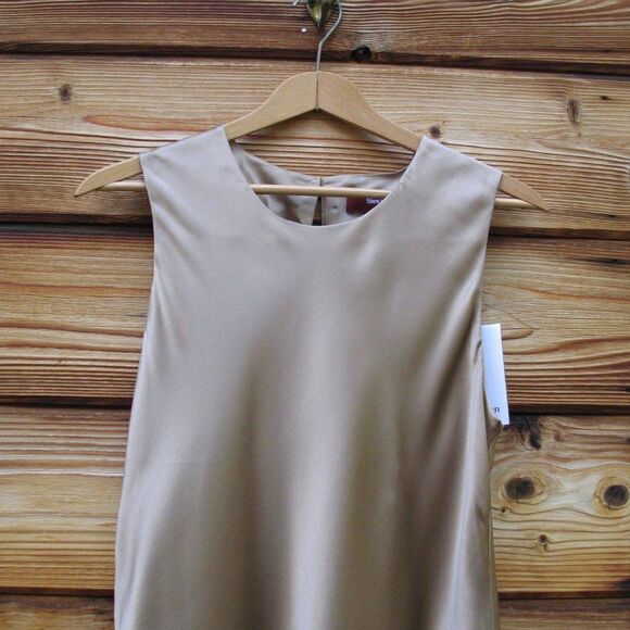 NWT Sies Marjan Silk Charmeuse Bias Cut Tunic Top Blouse - Picture 7 of 12